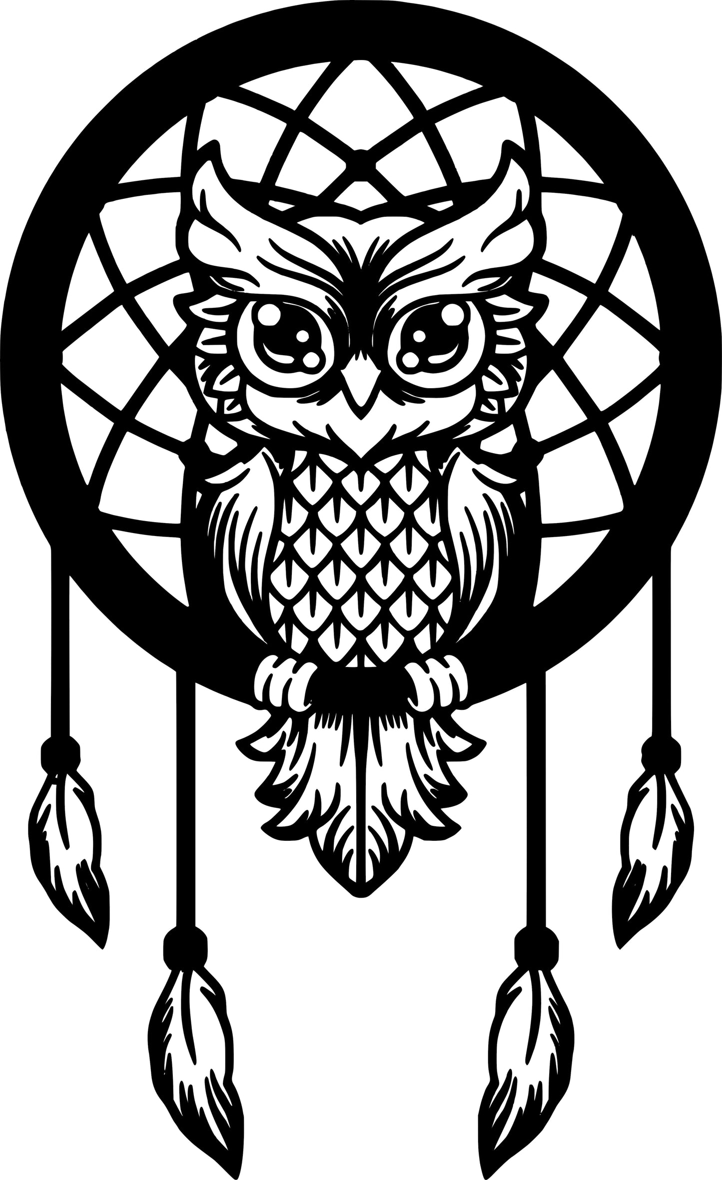 Owl-Inspired Dream Catcher-store3app