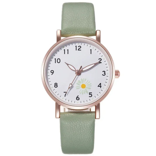 Trendy Ladies Wrist Watches Luminous Women Simple Watches Casual Leather Strap Quartz Watch Clock Montre Femme Relogio Feminino-store3app