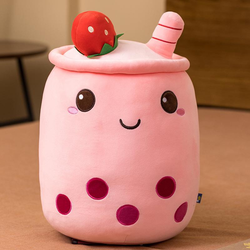 Super soft milk tea cup pillow pillow girls bed pillow pillow bed sofa pillow bay window cute cushion waist pillow-store3app