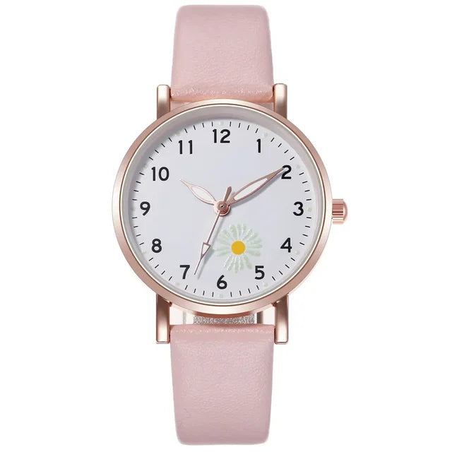 Trendy Ladies Wrist Watches Luminous Women Simple Watches Casual Leather Strap Quartz Watch Clock Montre Femme Relogio Feminino-store3app