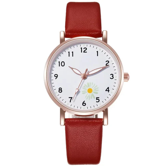 Trendy Ladies Wrist Watches Luminous Women Simple Watches Casual Leather Strap Quartz Watch Clock Montre Femme Relogio Feminino-store3app