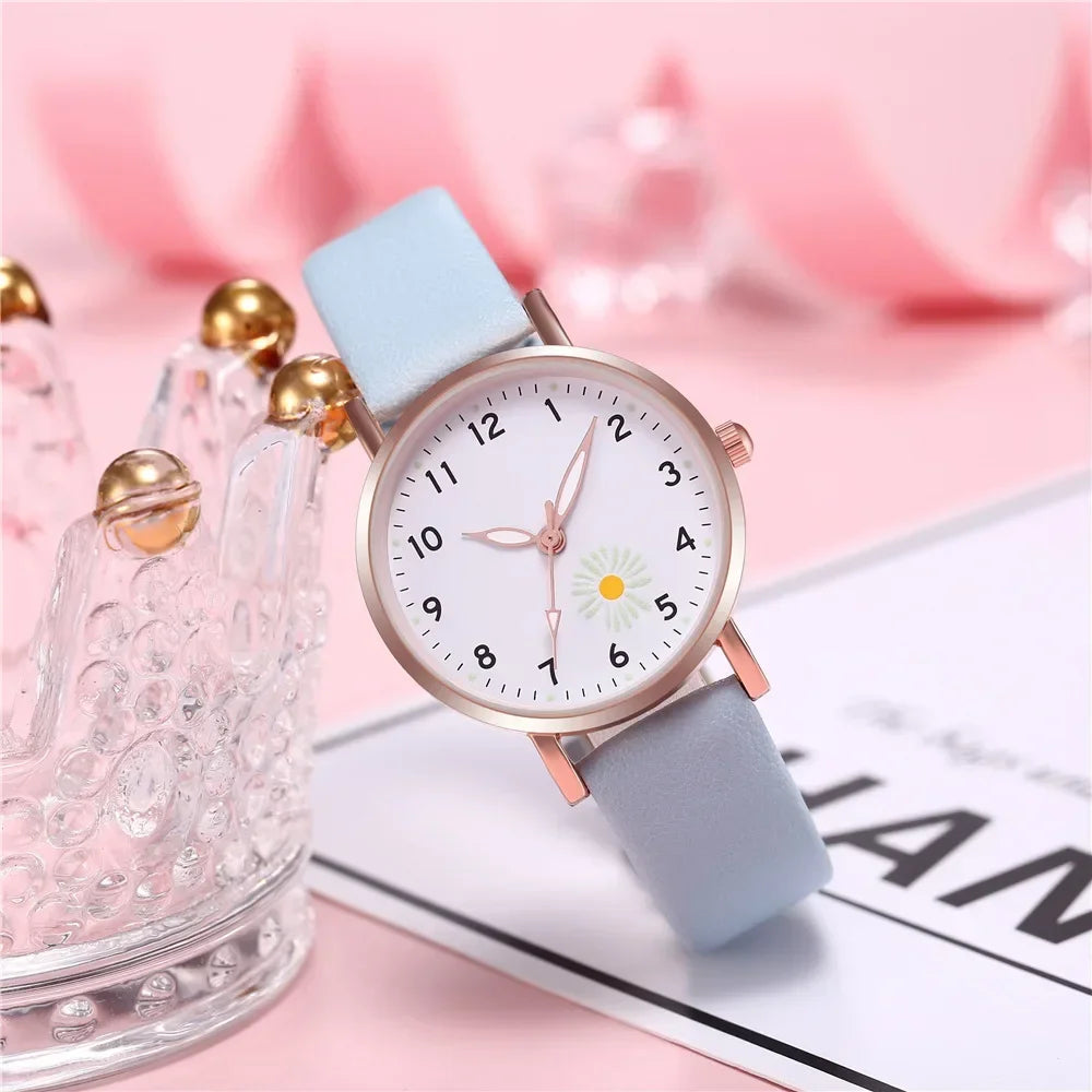 Trendy Ladies Wrist Watches Luminous Women Simple Watches Casual Leather Strap Quartz Watch Clock Montre Femme Relogio Feminino-store3app