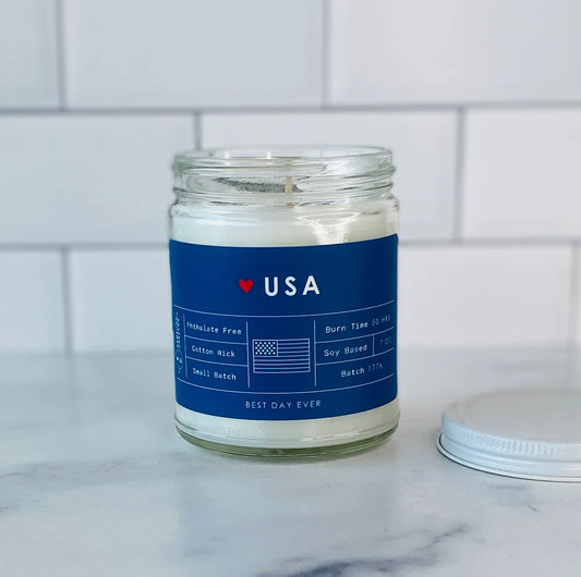 American-Made Candle All-Natural Soy Wax